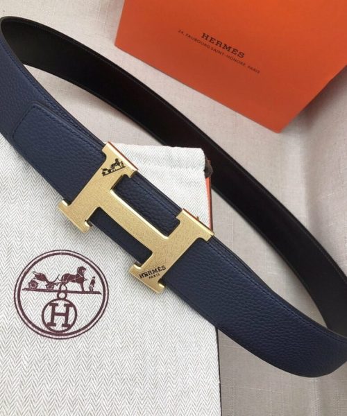 1:1 Replica Hermes H Belt Buckle & Reversible Black For Women, Women Belt