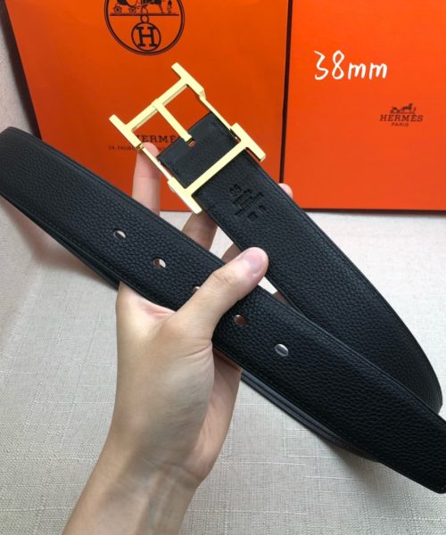 1:1 Replica Hermes H Belt Buckle & Reversible Black For Women, Women Belt