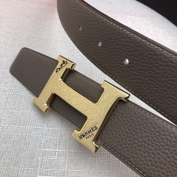 1:1 Replica Hermes H Belt Buckle & Reversible Black For Women, Women Belt