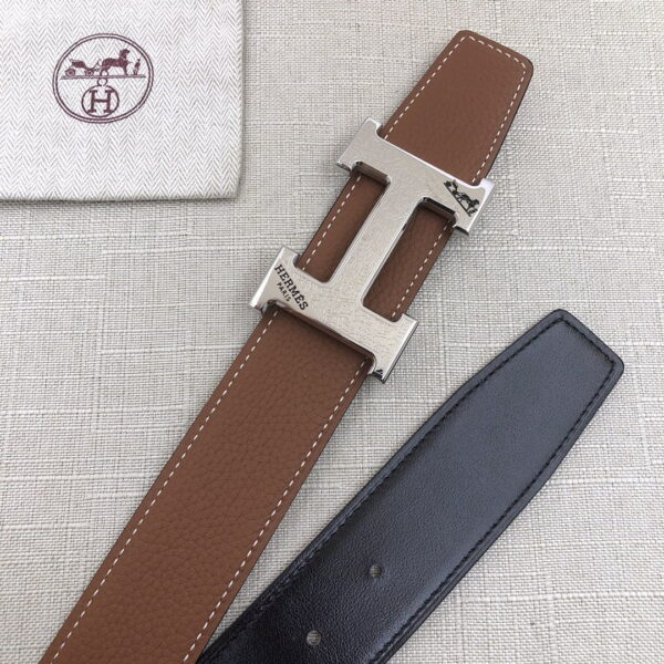 1:1 Replica Hermes H Belt Buckle & Reversible Black For Women, Women Belt
