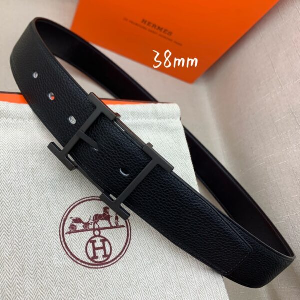 1:1 Replica Hermes H Belt Buckle & Reversible Black For Women, Women Belt