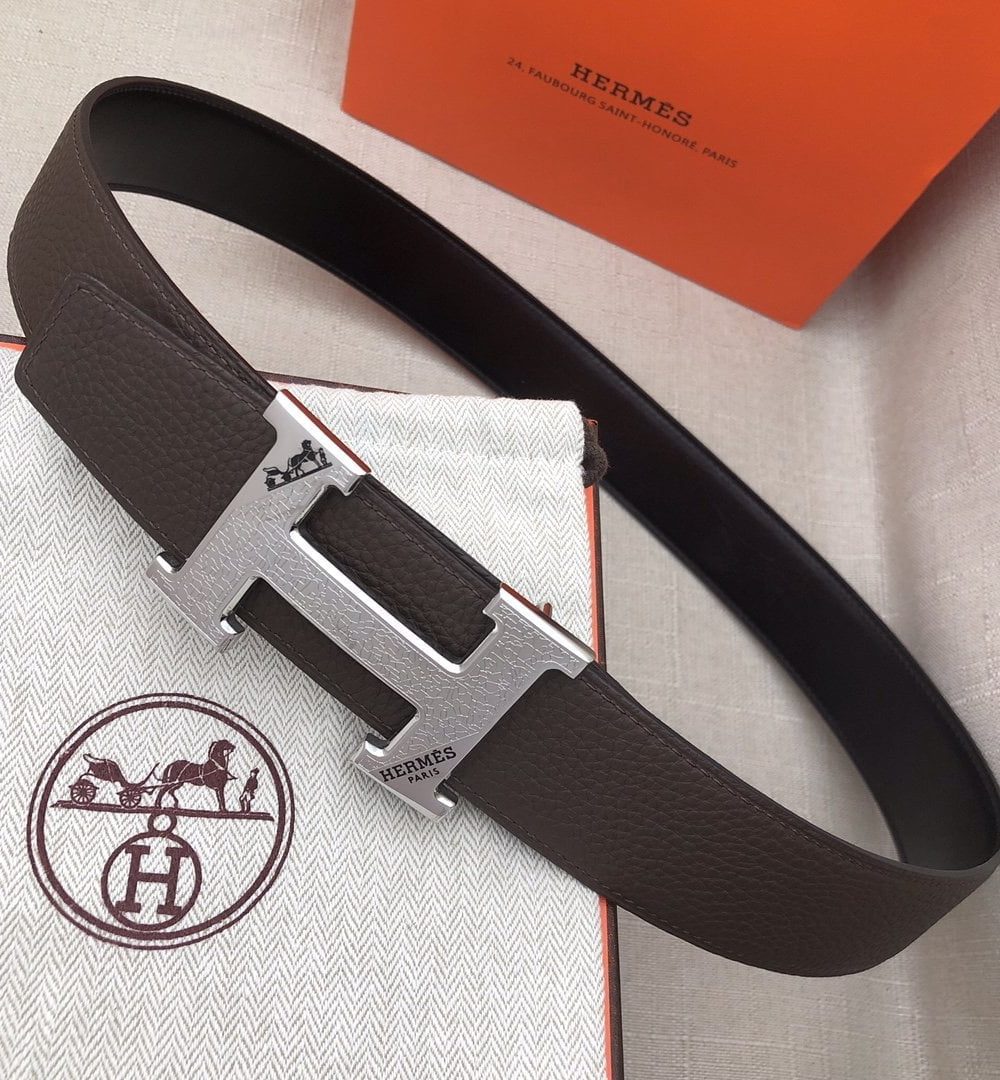 1:1 Replica Hermes H Belt Buckle & Reversible Black For Women, Women Belt