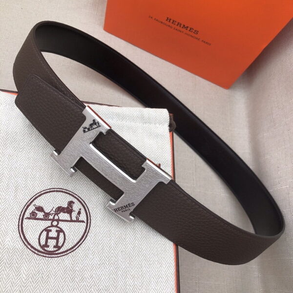 1:1 Replica Hermes H Belt Buckle & Reversible Black For Women, Women Belt