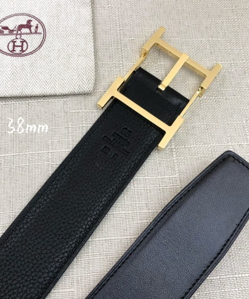 1:1 Replica Hermes H Belt Buckle & Reversible Black For Women, Women Belt