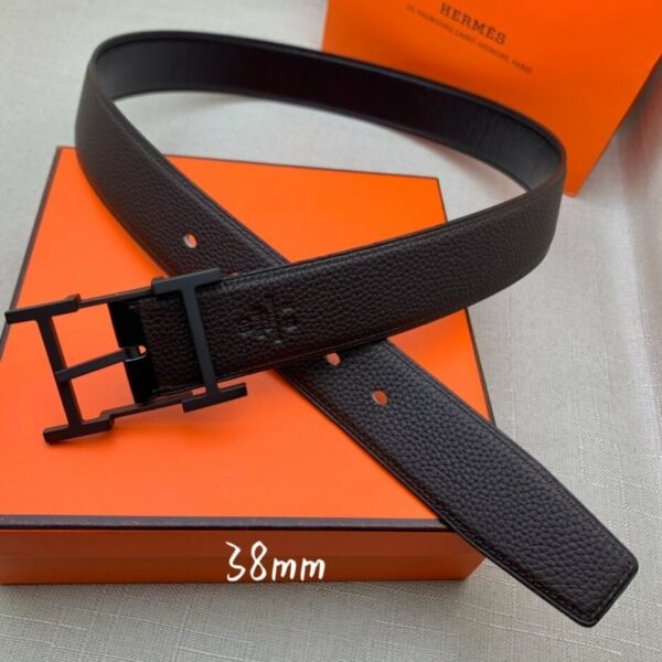 1:1 Replica Hermes H Belt Buckle & Reversible Black For Women, Women Belt