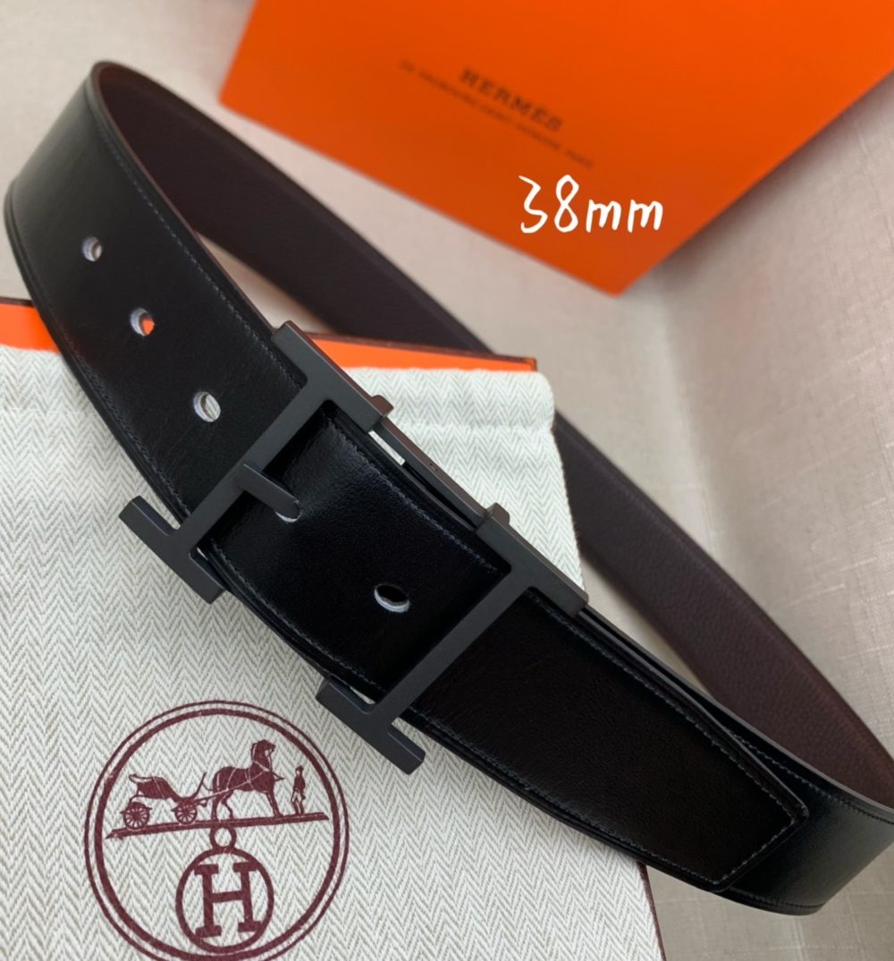1:1 Replica Hermes H Belt Buckle & Reversible Black For Women, Women Belt
