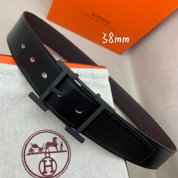 1:1 Replica Hermes H Belt Buckle & Reversible Black For Women, Women Belt
