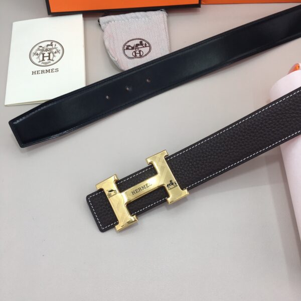 1:1 Replica Hermes H Belt Buckle & Reversible Black For Women, Women Belt