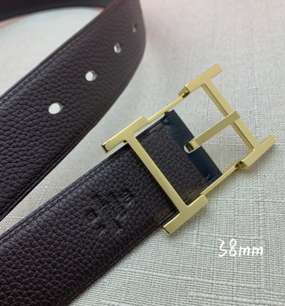 1:1 Replica Hermes H Belt Buckle & Reversible Black For Women, Women Belt