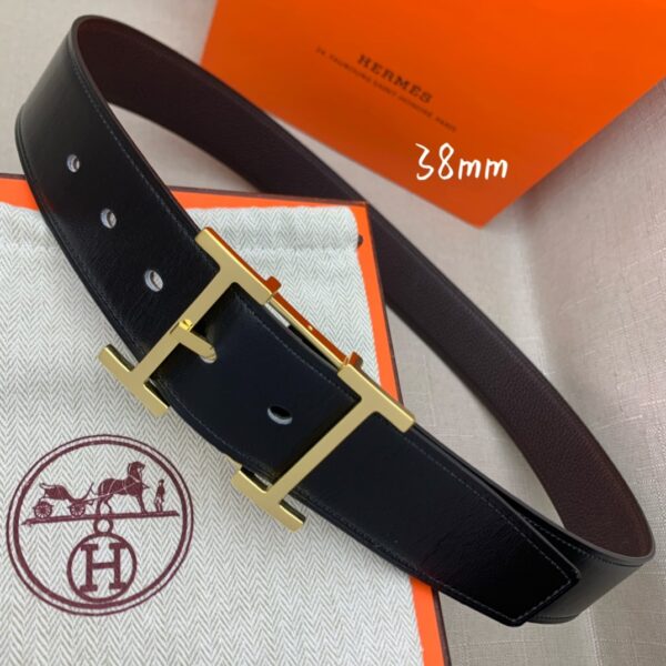 1:1 Replica Hermes H Belt Buckle & Reversible Black For Women, Women Belt