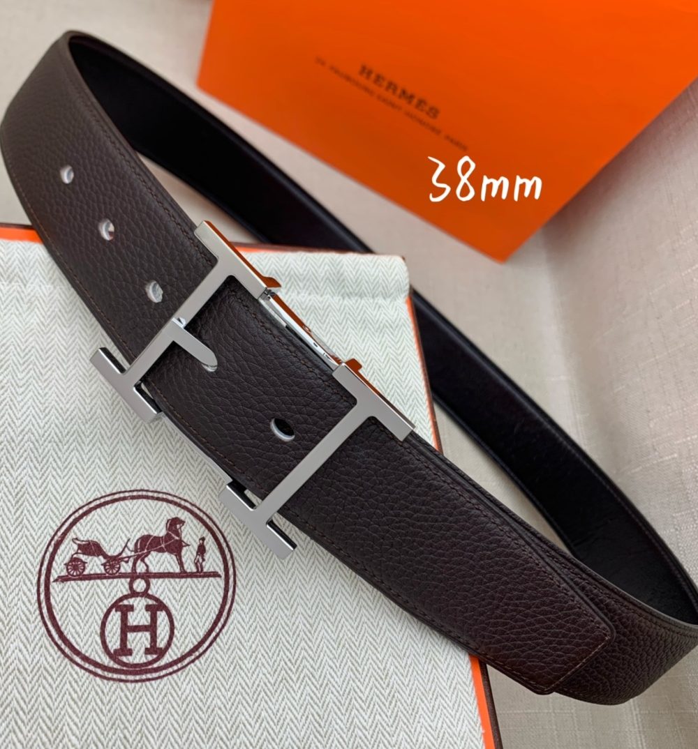 1:1 Replica Hermes H Belt Buckle & Reversible Black For Women, Women Belt