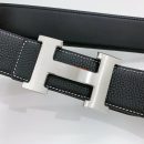 1:1 Replica Hermes H Belt Buckle & Reversible Black For Women, Women Belt