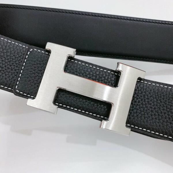 1:1 Replica Hermes H Belt Buckle & Reversible Black For Women, Women Belt