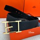 1:1 Replica Hermes H Belt Buckle & Reversible Black For Women, Women Belt