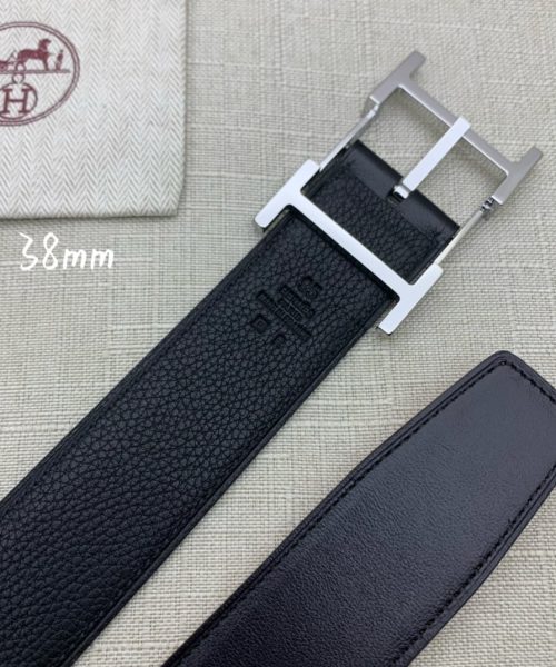 1:1 Replica Hermes H Belt Buckle & Reversible Black For Women, Women Belt