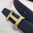 1:1 Replica Hermes H Belt Buckle & Reversible Black For Women, Women Belt