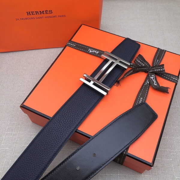 1:1 Replica Hermes H Belt Buckle & Reversible Black For Women, Women Belt