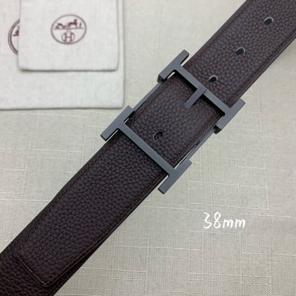 1:1 Replica Hermes H Belt Buckle & Reversible Black For Women, Women Belt