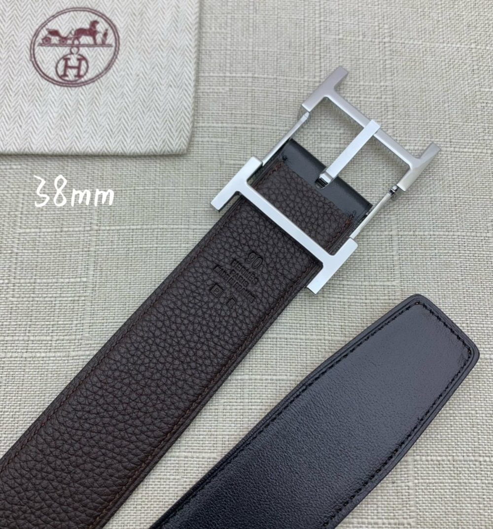 1:1 Replica Hermes H Belt Buckle & Reversible Black For Women, Women Belt