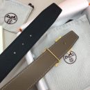 1:1 Replica Hermes H Belt Buckle & Reversible Black For Women, Women Belt
