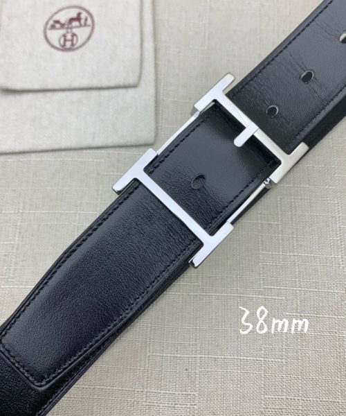 1:1 Replica Hermes H Belt Buckle & Reversible Black For Women, Women Belt