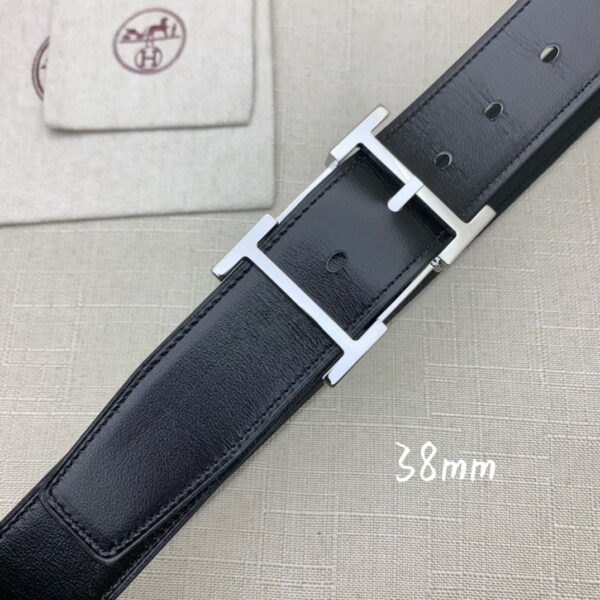 1:1 Replica Hermes H Belt Buckle & Reversible Black For Women, Women Belt