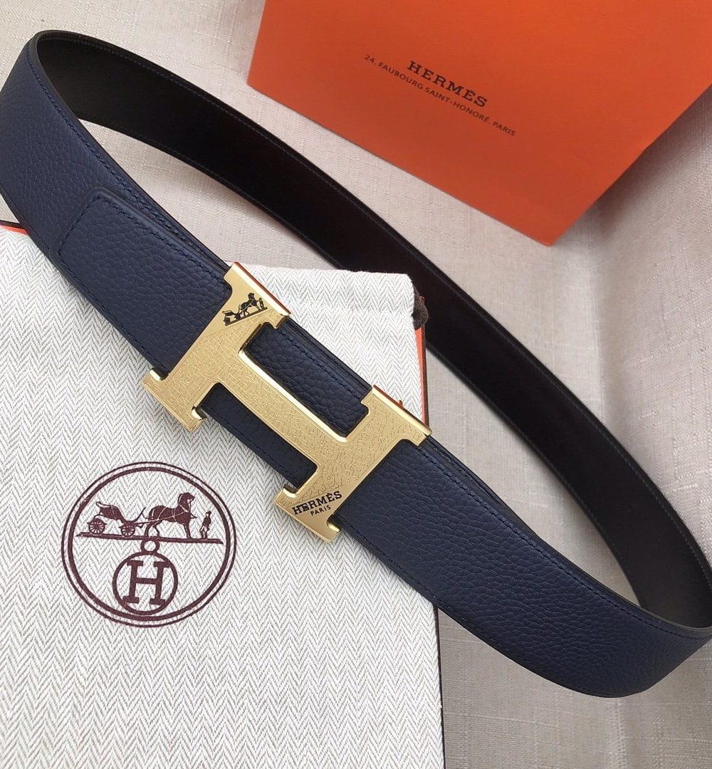 1:1 Replica Hermes H Belt Buckle & Reversible Black For Women, Women Belt