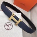 1:1 Replica Hermes H Belt Buckle & Reversible Black For Women, Women Belt