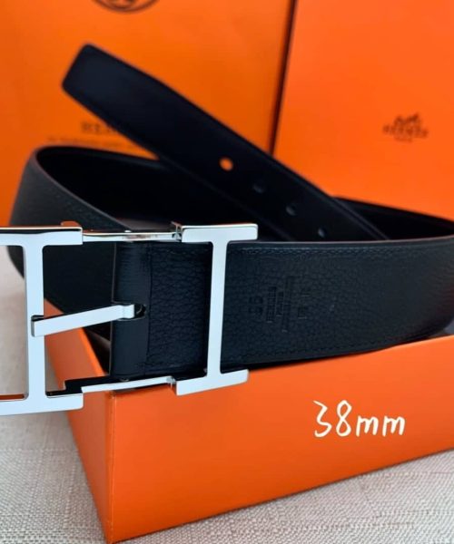 1:1 Replica Hermes H Belt Buckle & Reversible Black For Women, Women Belt
