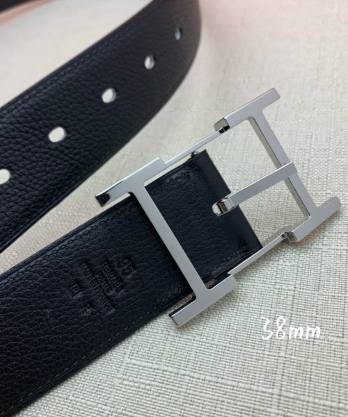 1:1 Replica Hermes H Belt Buckle & Reversible Black For Women, Women Belt