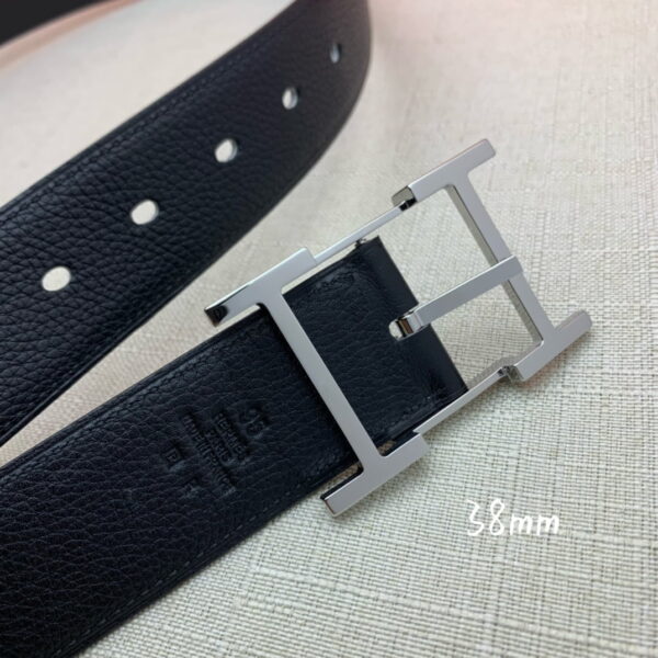 1:1 Replica Hermes H Belt Buckle & Reversible Black For Women, Women Belt