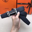 1:1 Replica Hermes H Belt Buckle & Reversible Black For Women, Women Belt