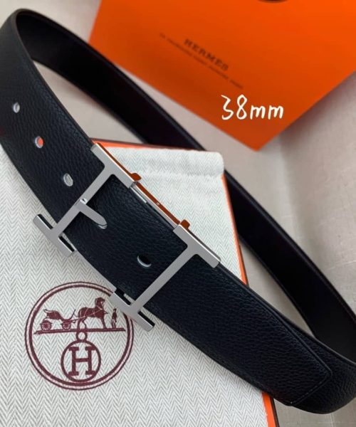 1:1 Replica Hermes H Belt Buckle & Reversible Black For Women, Women Belt