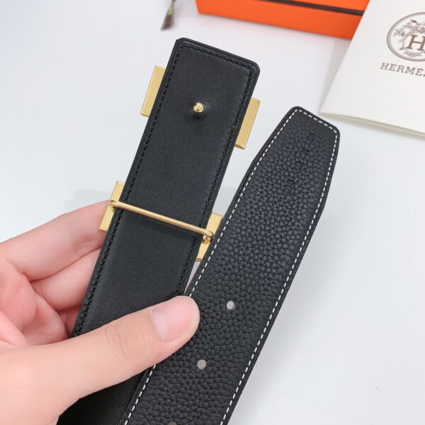 1:1 Replica Hermes H Belt Buckle & Reversible Black For Women, Women Belt
