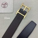1:1 Replica Hermes H Belt Buckle & Reversible Black For Women, Women Belt