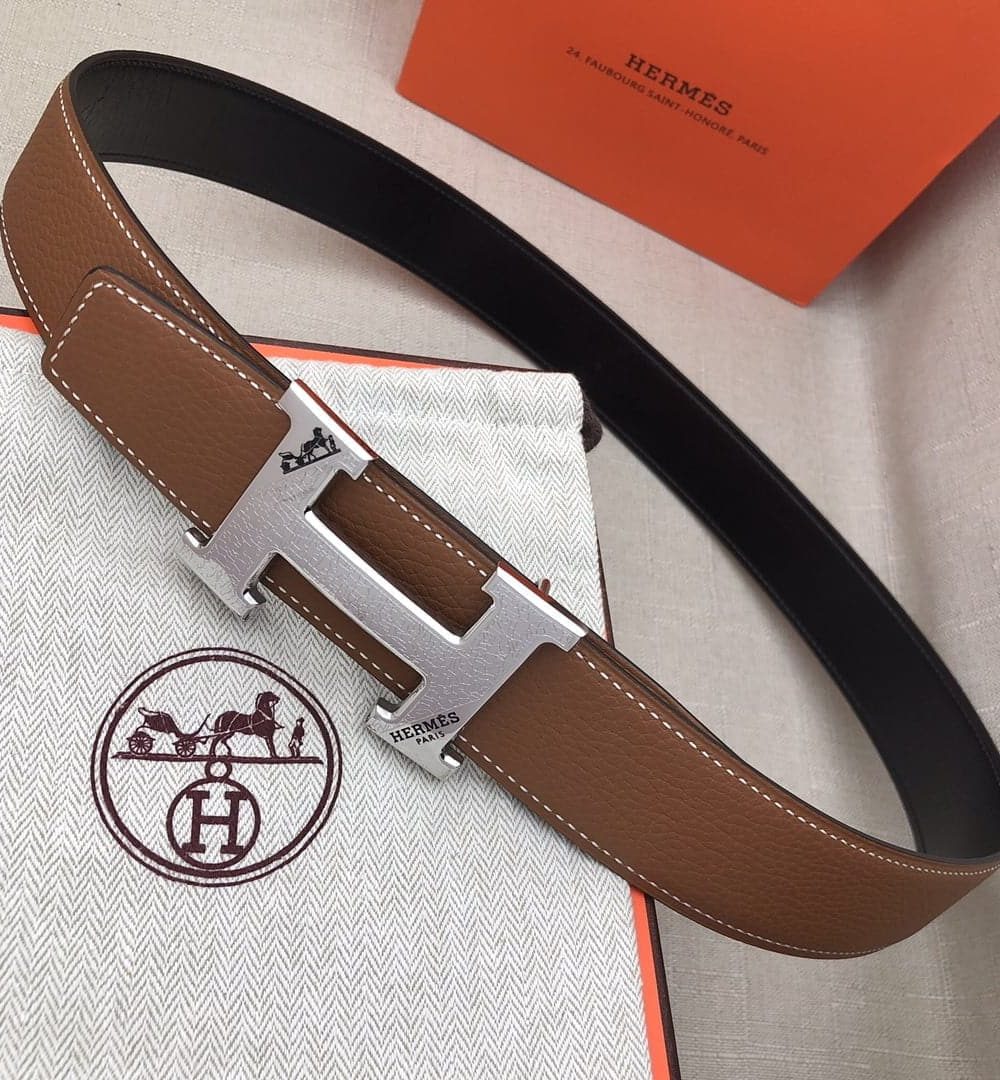 1:1 Replica Hermes H Belt Buckle & Reversible Black For Women, Women Belt