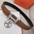 1:1 Replica Hermes H Belt Buckle & Reversible Black For Women, Women Belt