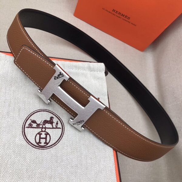 1:1 Replica Hermes H Belt Buckle & Reversible Black For Women, Women Belt