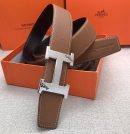 1:1 Replica Hermes H Belt Buckle & Reversible Black For Women, Women Belt