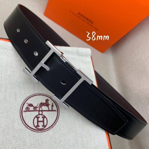 1:1 Replica Hermes H Belt Buckle & Reversible Black For Women, Women Belt