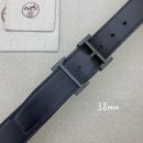 1:1 Replica Hermes H Belt Buckle & Reversible Black For Women, Women Belt