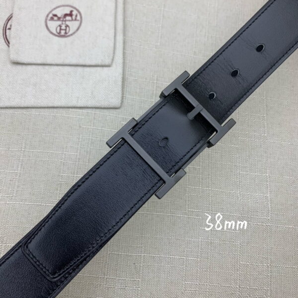 1:1 Replica Hermes H Belt Buckle & Reversible Black For Women, Women Belt