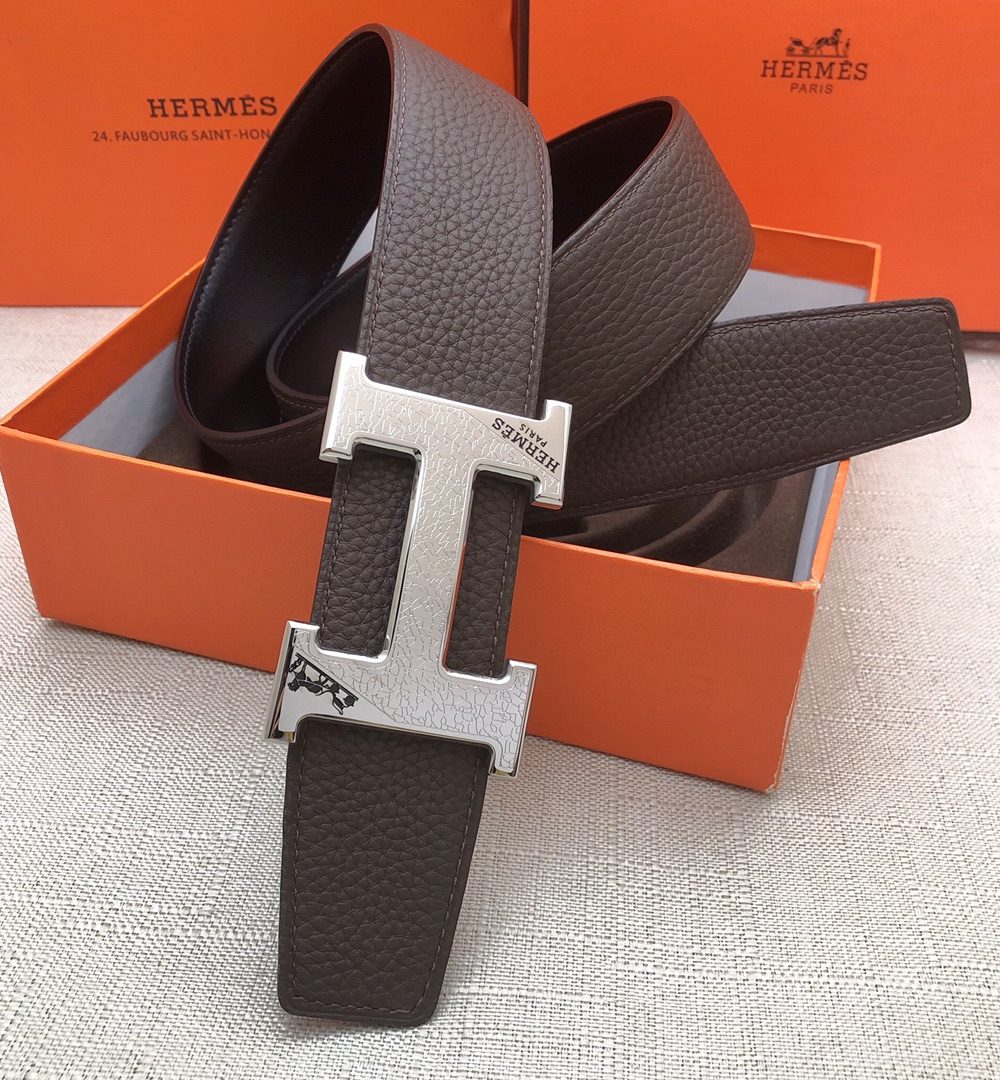 1:1 Replica Hermes H Belt Buckle & Reversible Black For Women, Women Belt