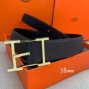 1:1 Replica Hermes H Belt Buckle & Reversible Black For Women, Women Belt