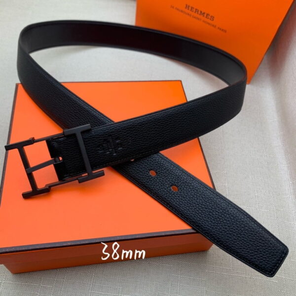 1:1 Replica Hermes H Belt Buckle & Reversible Black For Women, Women Belt