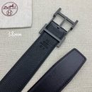 1:1 Replica Hermes H Belt Buckle & Reversible Black For Women, Women Belt