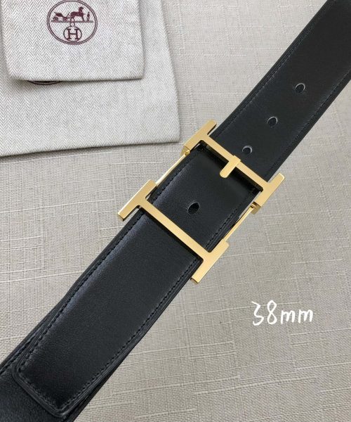 1:1 Replica Hermes H Belt Buckle & Reversible Black For Women, Women Belt
