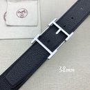 1:1 Replica Hermes H Belt Buckle & Reversible Black For Women, Women Belt