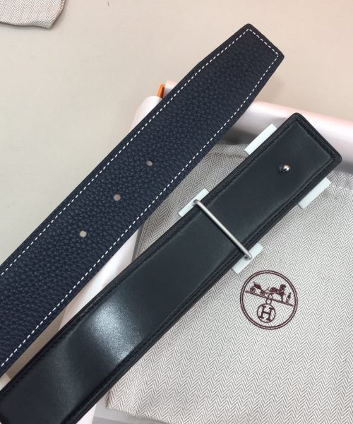 1:1 Replica Hermes H Belt Buckle & Reversible Black For Women, Women Belt