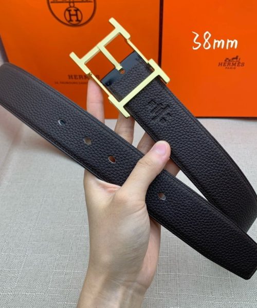 1:1 Replica Hermes H Belt Buckle & Reversible Black For Women, Women Belt